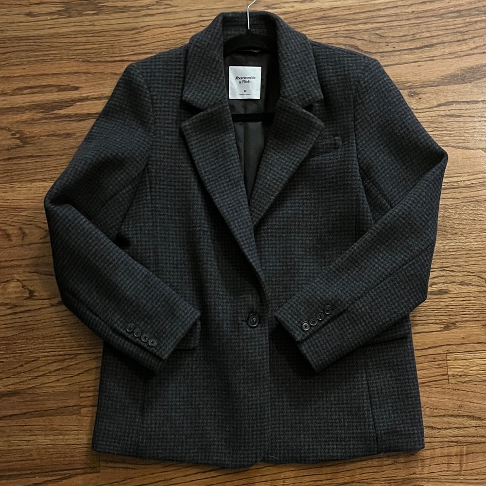 Abercrombie & Fitch Dark Gray Blazer